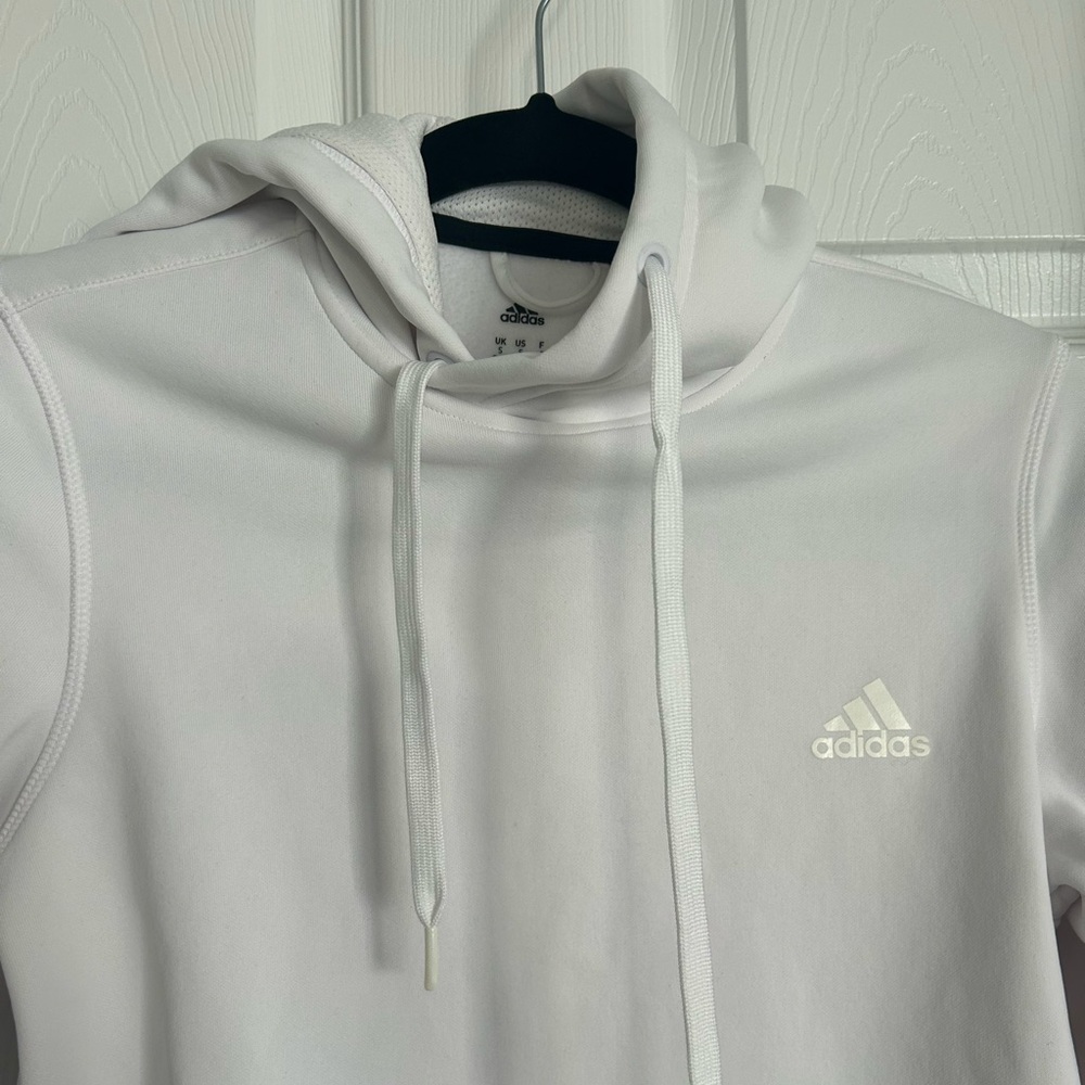 Adidas white sweatshirt